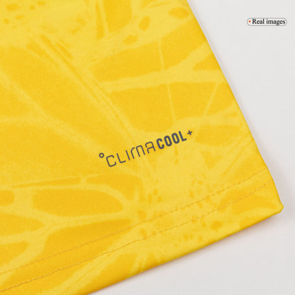 LUIS DíAZ #7 Colombie Domicile Maillot Coupe du Monde 2026 Jaune