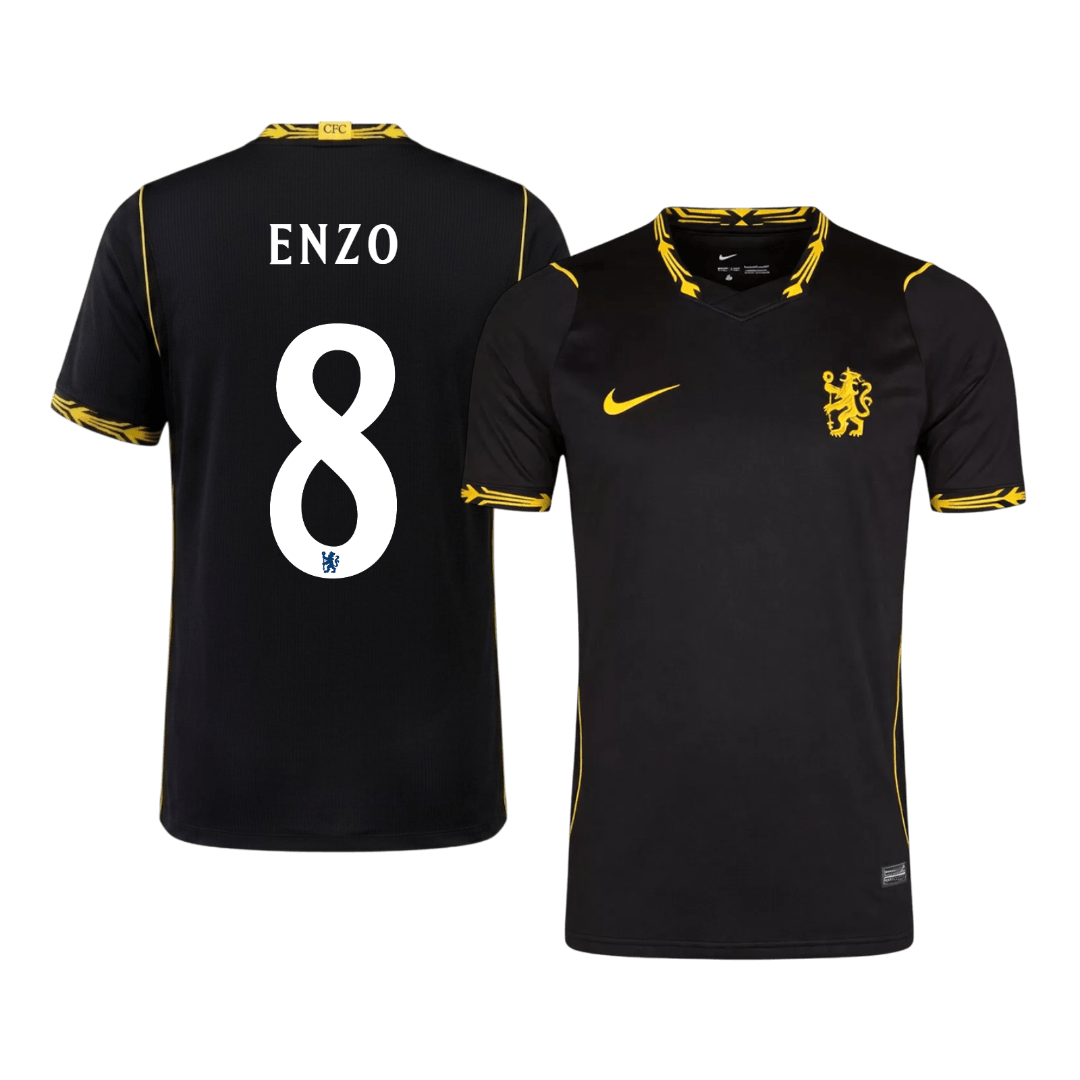 ENZO #8 Chelsea Extérieur Maillot 2026/27 Noir