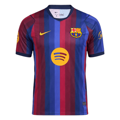 PEDRI #8 Barcelone Domicile Maillot 2026/27 Rouge&Bleu Joueur