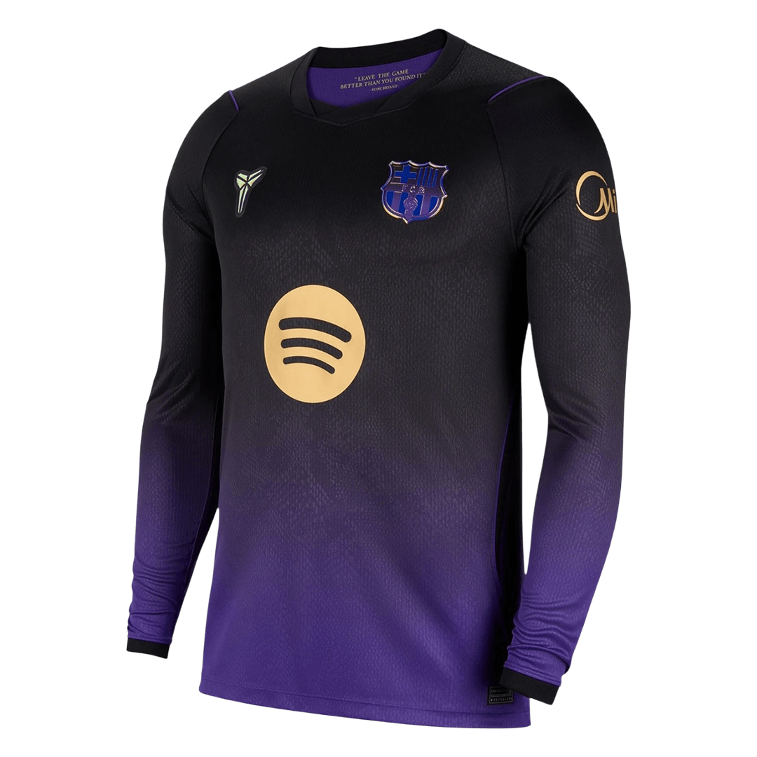 Barcelone Extérieur Maillot Manches Longues 2026/27 Violet