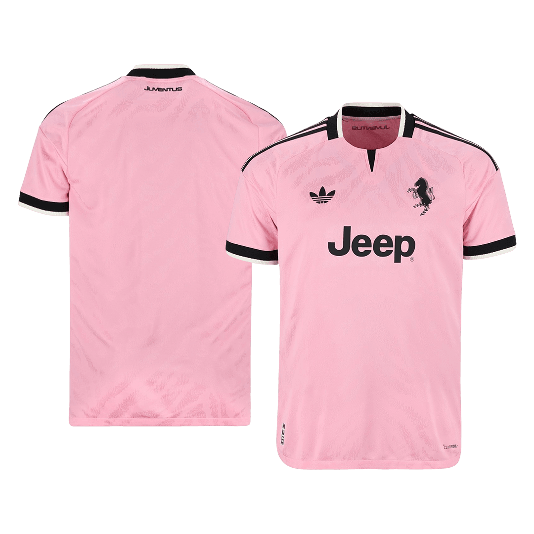 Juventus Extérieur Maillot 2026/27 Rose Joueur