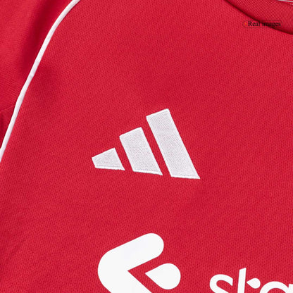 LFC Domicile Maillot Manches Longues 2025/26 Rouge