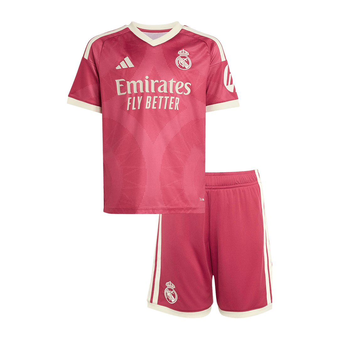 Real Madrid Third Maillot Kit 2026/27 Enfant Rose