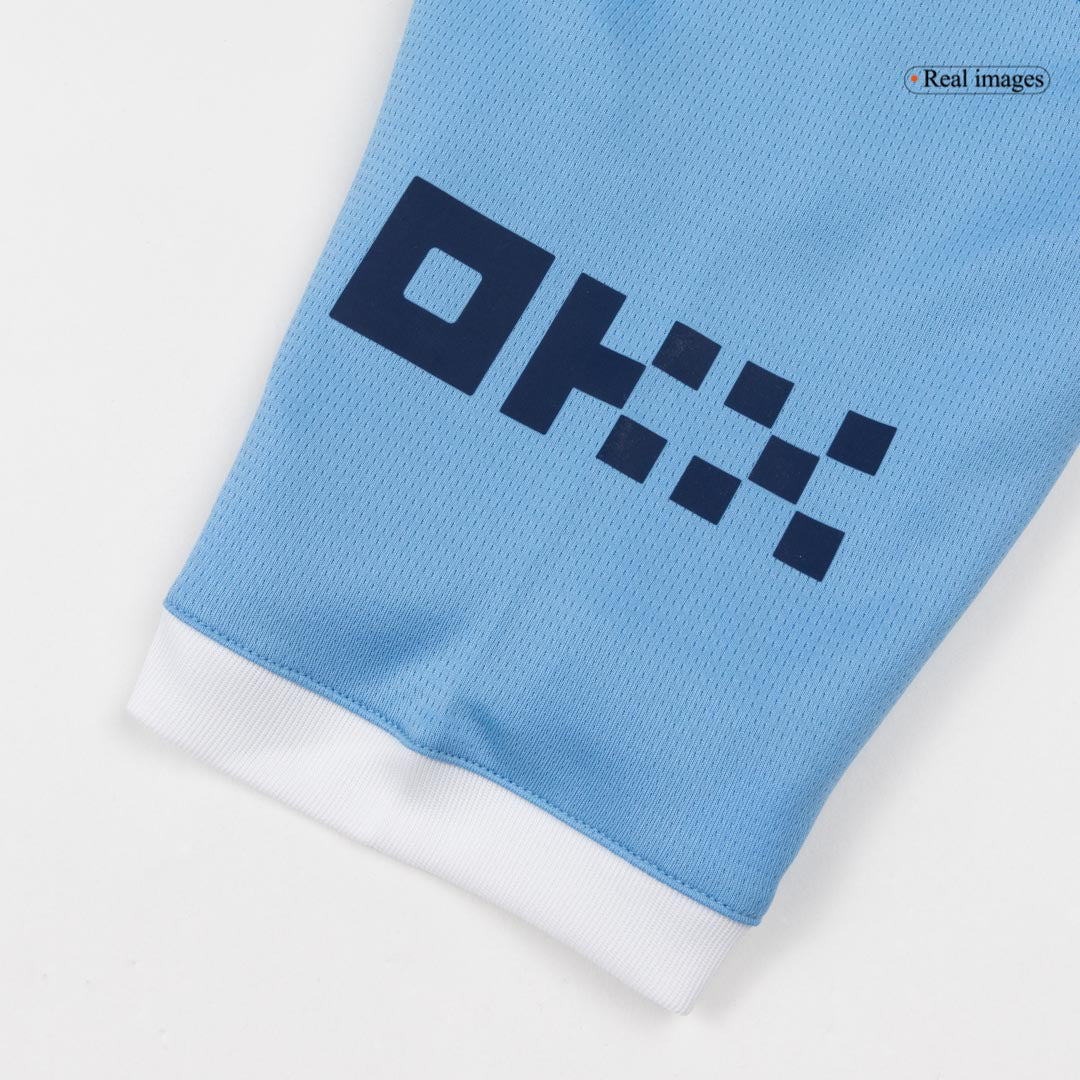 CHERKI #10 Manchester City Domicile Maillot 2025/26 Bleu - Super