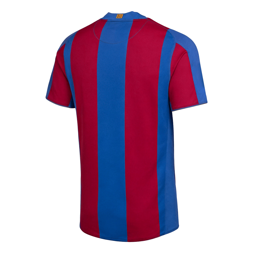 Retro Barcelona Thuisshirt 2007/08 Blauw&Granaat