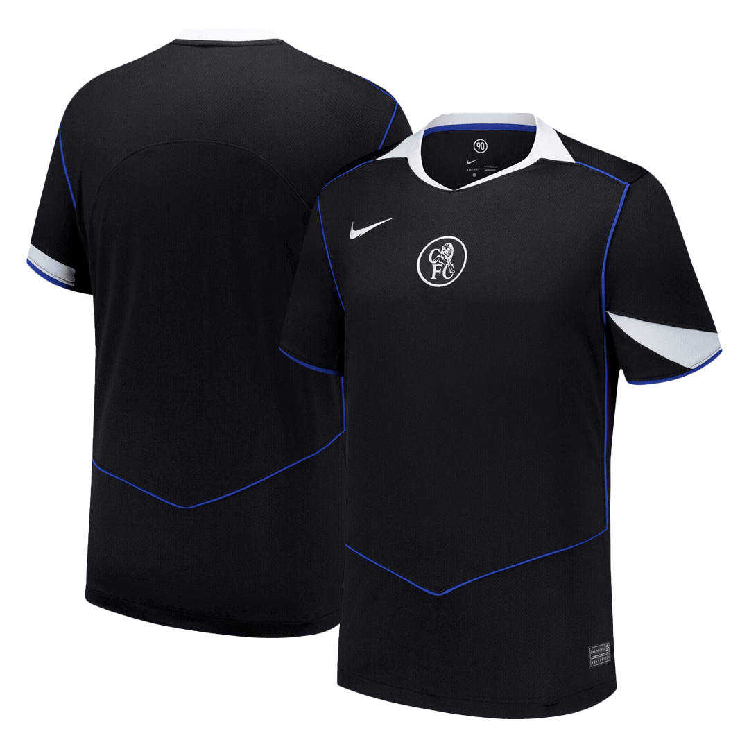 Chelsea Third Maillot Kit 2025/26 Noir