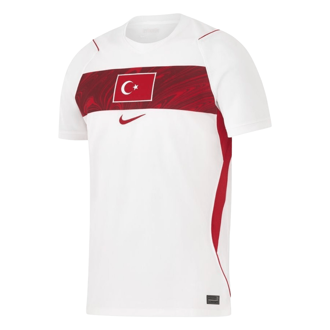 Turkije Uitshirt - Wereldkampioenschap 2026 Wit Grote Maten