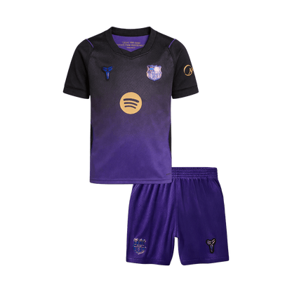Barcelone Extérieur Maillot Kit 2026/27 Enfant Violet