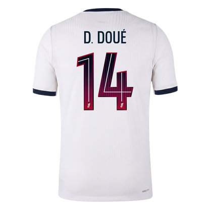 D. DOUÉ #14 Les Paris Extérieur Maillot 2026/27 Blanc Joueur