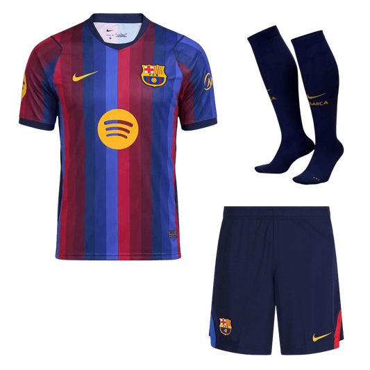 Barcelone Domicile Maillot Kit 2026/27 Rouge&Bleu - Super