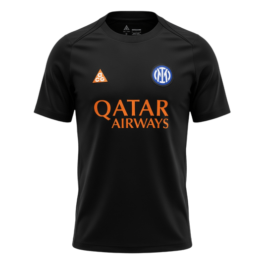 Inter Milan Pre-Match Shirt 2025/26 Zwart