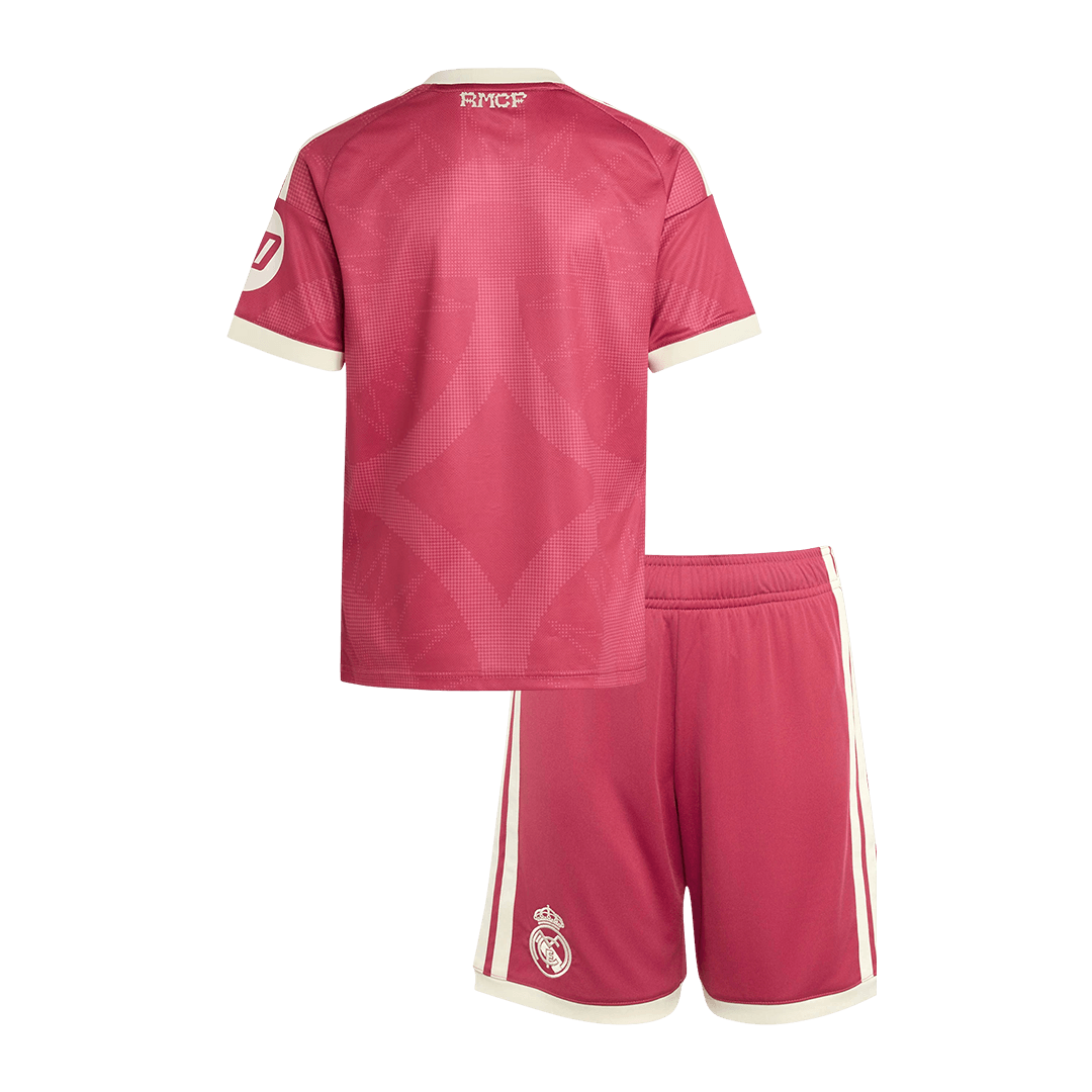 Real Madrid Third Maillot Kit 2026/27 Enfant Rose