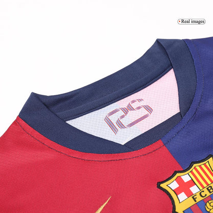 Barcelone Domicile Maillot Kit 2024/25 Enfant - Mon Maillot Foot Store