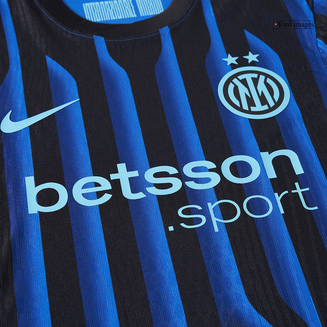 THURAM #9 Inter Milan Domicile Maillot 2025/26 Blue&Black Authentique