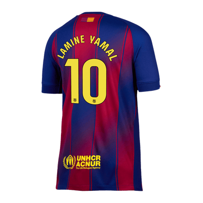 LAMINE YAMAL #10 Barcelone Domicile Maillot 2025/26