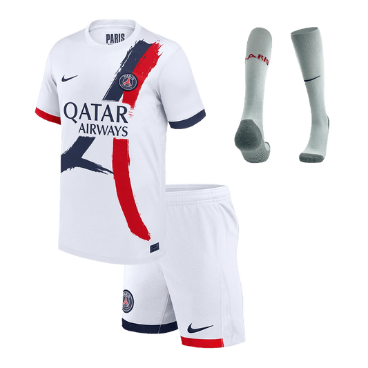 Paris Saint-Germain Extérieur Maillot Kit 2024/25 Enfant - Mon Maillot Foot Store