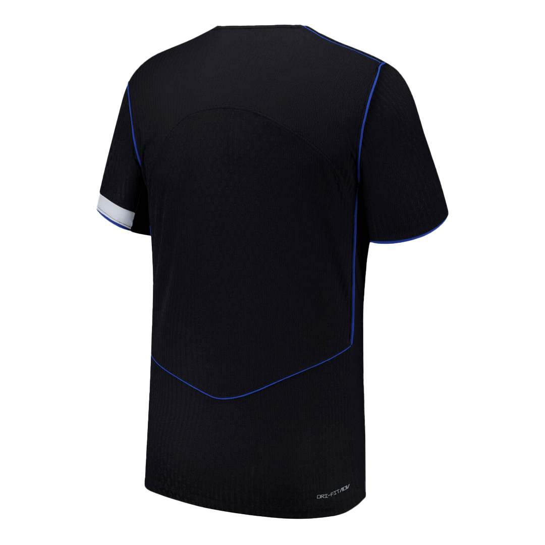 Chelsea Third Maillot 2025/26 Noir Authentique Grande Taille