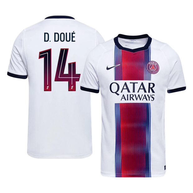 D. DOUÉ #14 Les Paris Extérieur Maillot 2026/27 Blanc