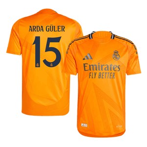 ARDA GÜLER #15 Real Madrid Extérieur Maillot 2024/25 Authentique
