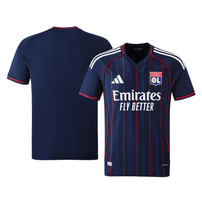 Olympique Lyonnais Extérieur Maillot 2025/26 Bleu marine Authentique