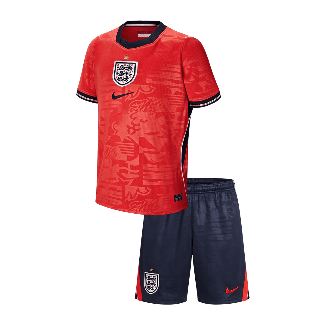 Engeland Uitshirt Kit - WK 2026 Kinderen Rood