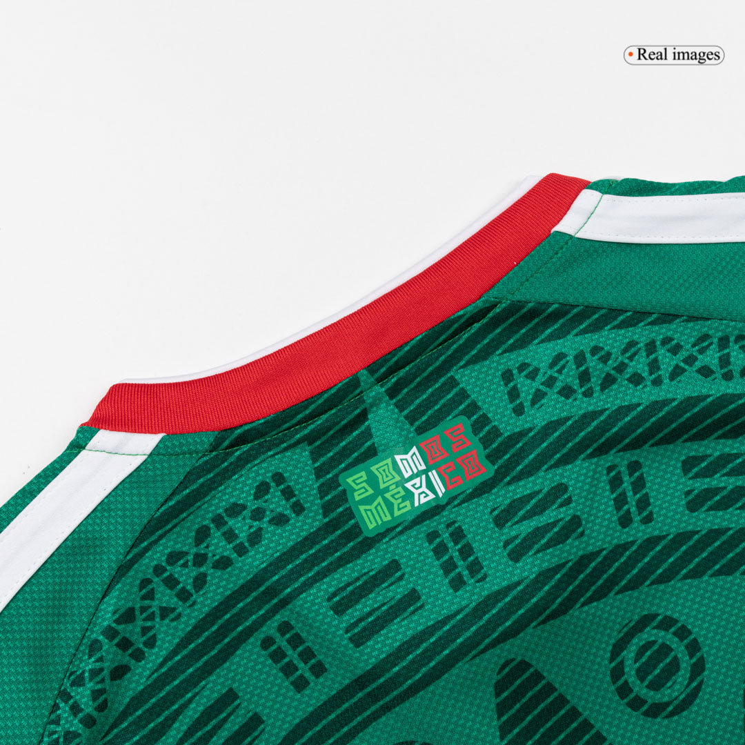 Raúl #9 Mexique Domicile Maillot - Coupe du Monde 2026 Vert