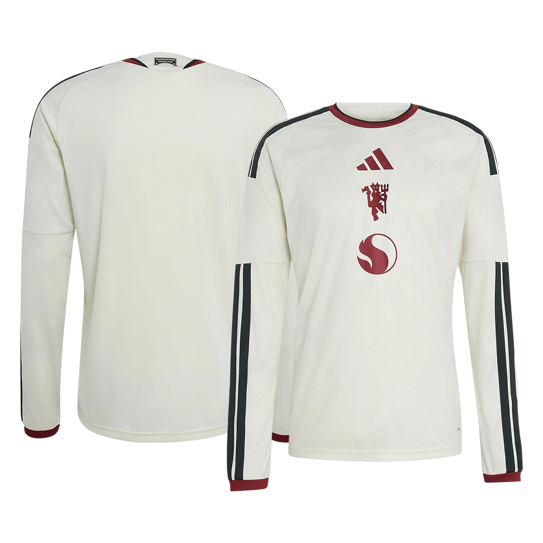 Manchester United Third Maillot Manches Longues 2026/27 Blanc