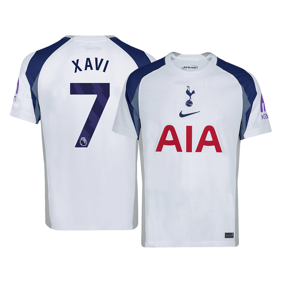 XAVI #7 Tottenham Hotspur Domicile Maillot 2025/26 Blanc