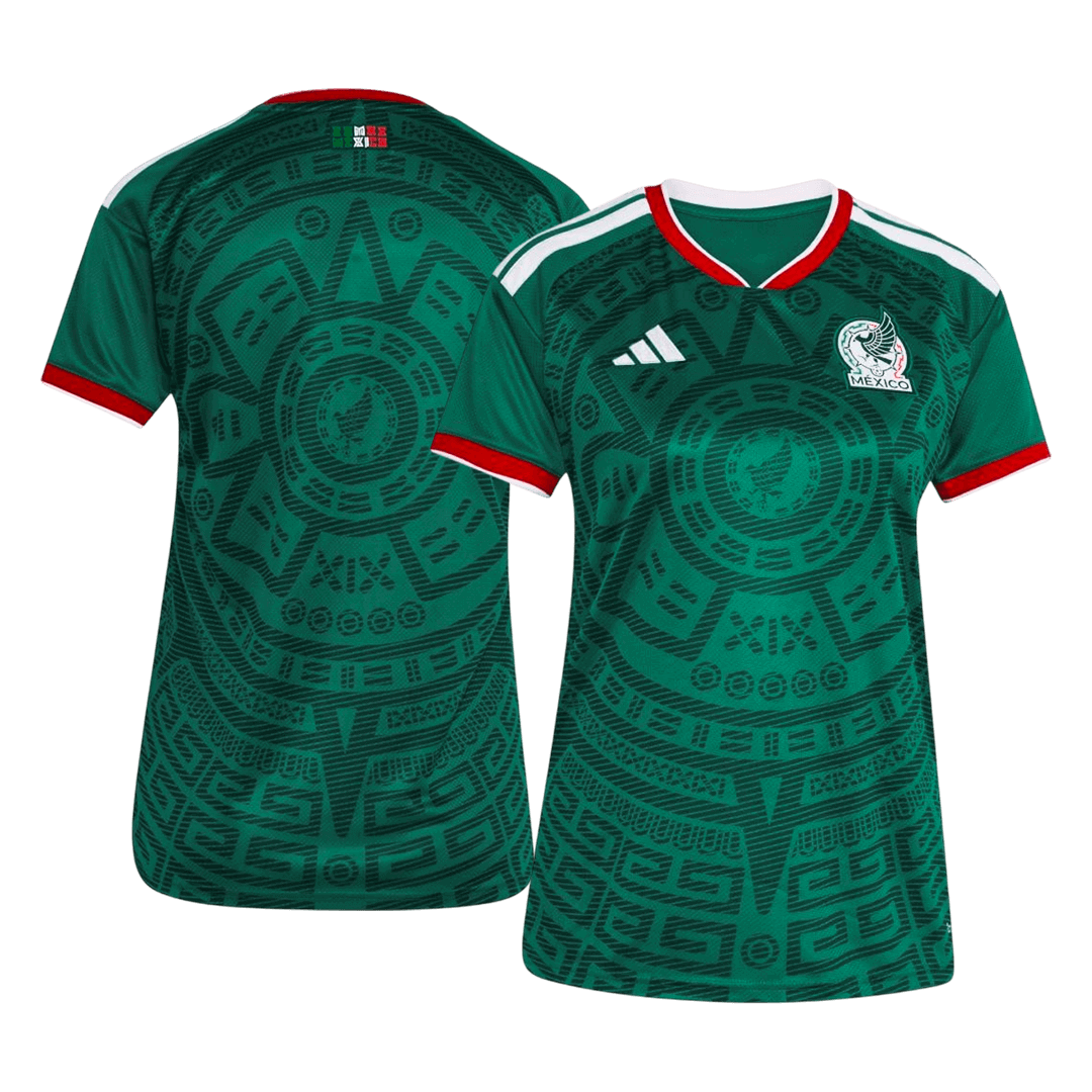 Vrouwen Mexico Thuis Shirt - Wereldkampioenschap 2026 Groen