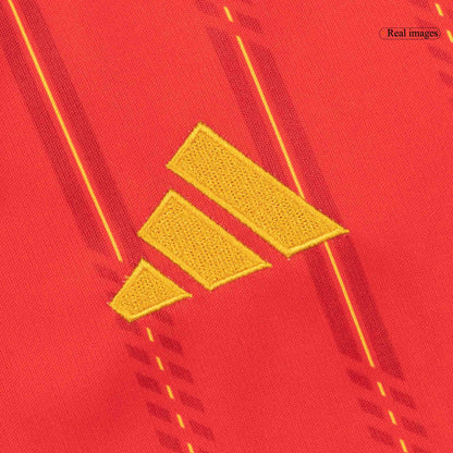 Espagne Domicile Maillot Kit - Coupe du Monde 2026 Enfant Rouge