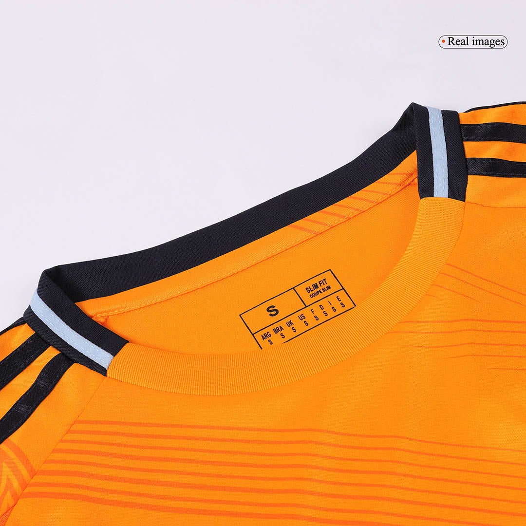 Real Madrid Extérieur Maillot Manches Longues 2024/25 Grande Taille