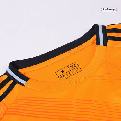 Real Madrid Extérieur Maillot Manches Longues 2024/25 Grande Taille