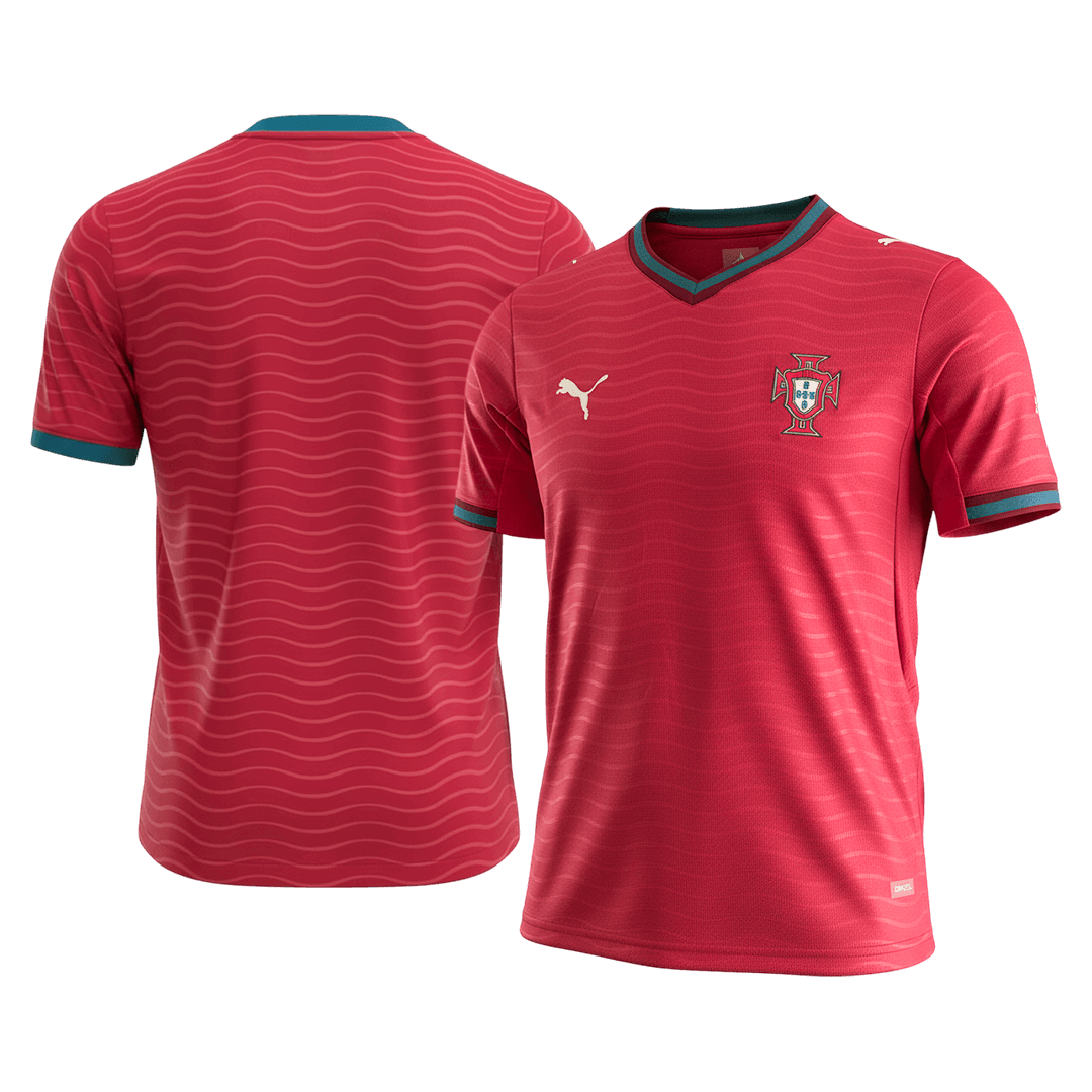 Portugal Domicile Maillot Kit - Coupe du Monde 2026 Rouge