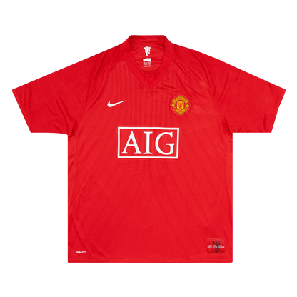 Retro RONALDO #7 Manchester United Domicile Maillot 2007/08