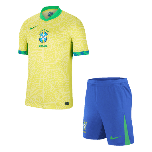Brésil Domicile Maillot Kit 2024 - Super