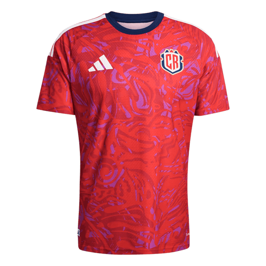 Costa Rica Domicile Maillot - Coupe du Monde 2026 Rouge Joueur
