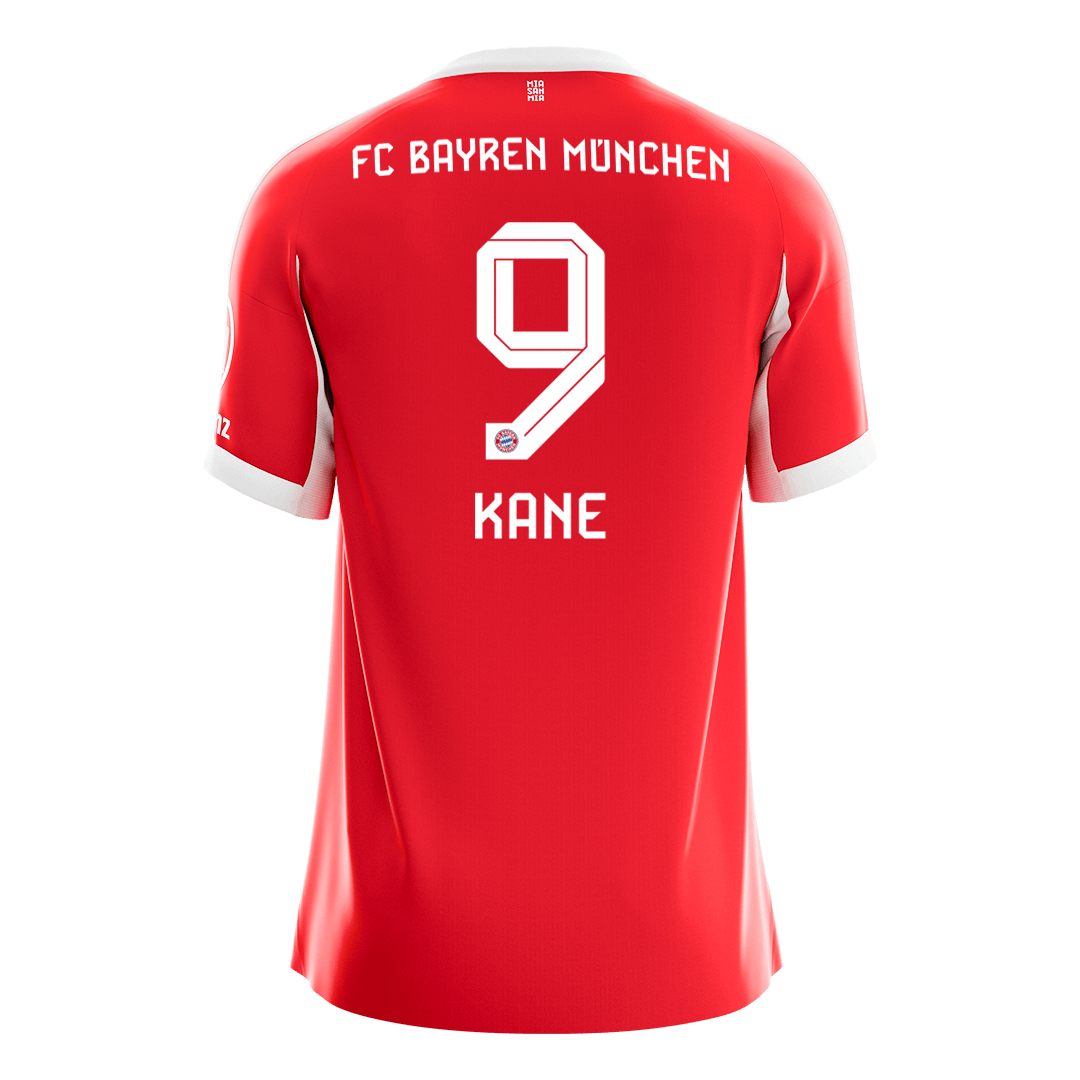 KANE #9 München Thuis shirt 2025/26 Rood - Super