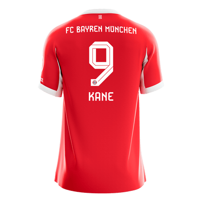 KANE #9 München Thuis shirt 2025/26 Rood - Super