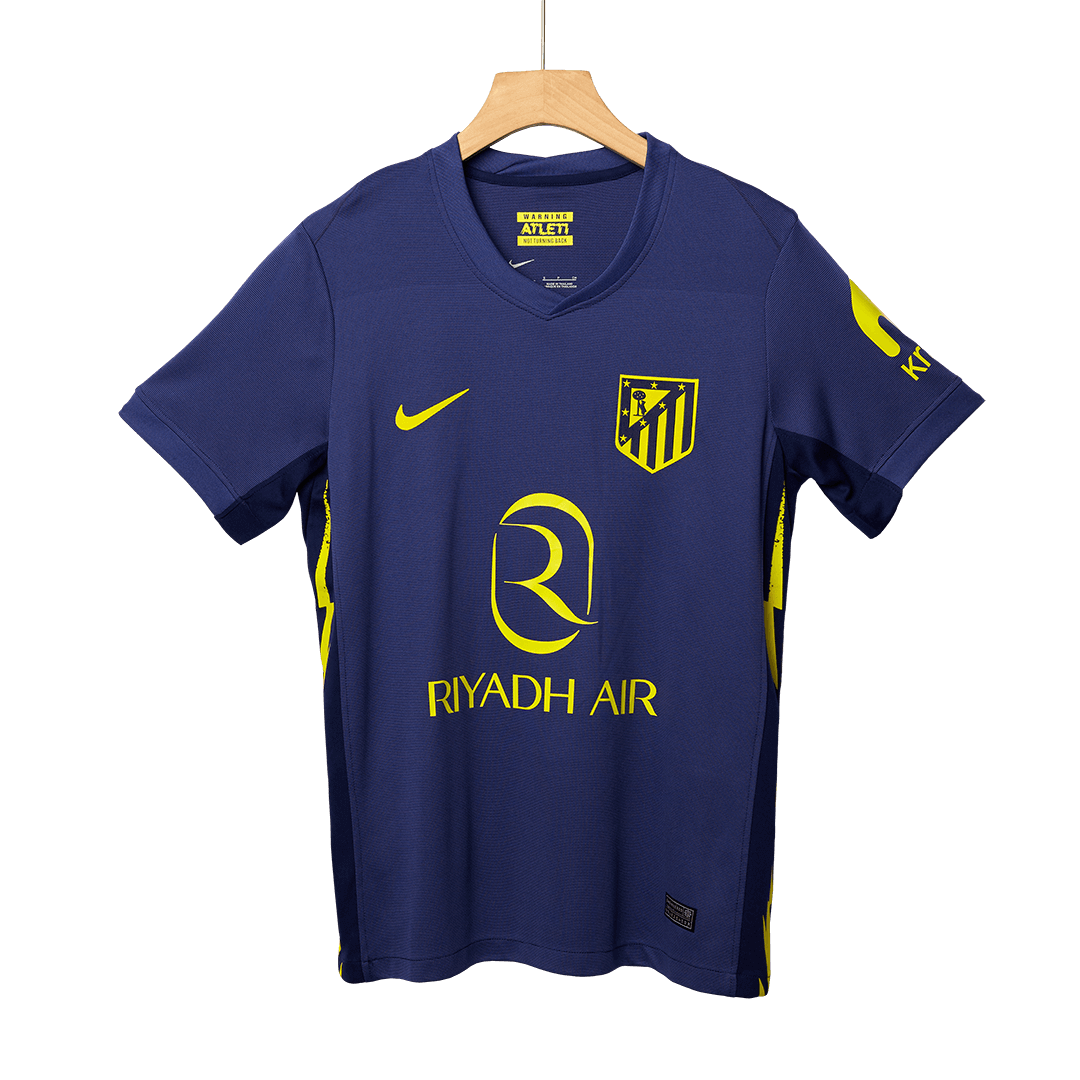 SØRLOTH #9 Atlético Uitshirt 2025/26 Marineblauw