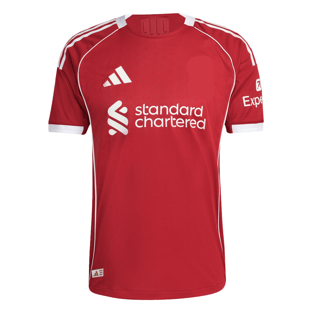 LFC Domicile Maillot 2025/26 Rouge Authentique