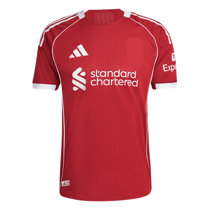 LFC Domicile Maillot 2025/26 Rouge Authentique