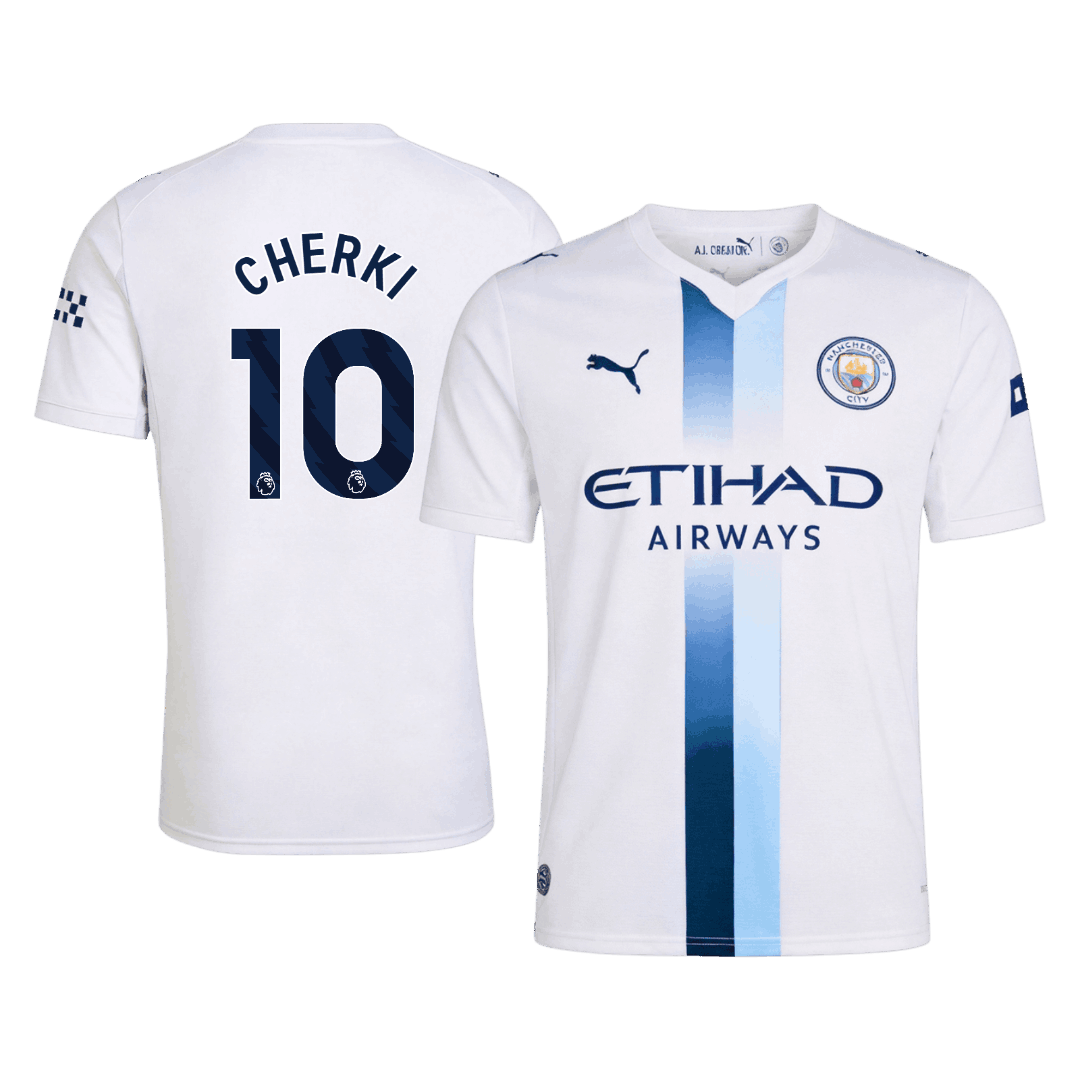 CHERKI #10 Manchester City Third Maillot 2026/27 Blanc