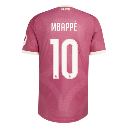 MBAPPÉ #10 Real Madrid Third Maillot 2026/27 Rose Joueur