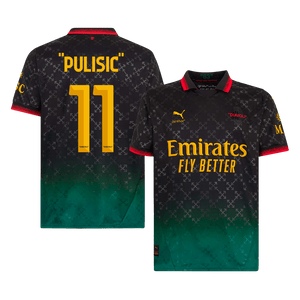 PULISIC' #11 Milan AC Fourth Maillot 2024/25