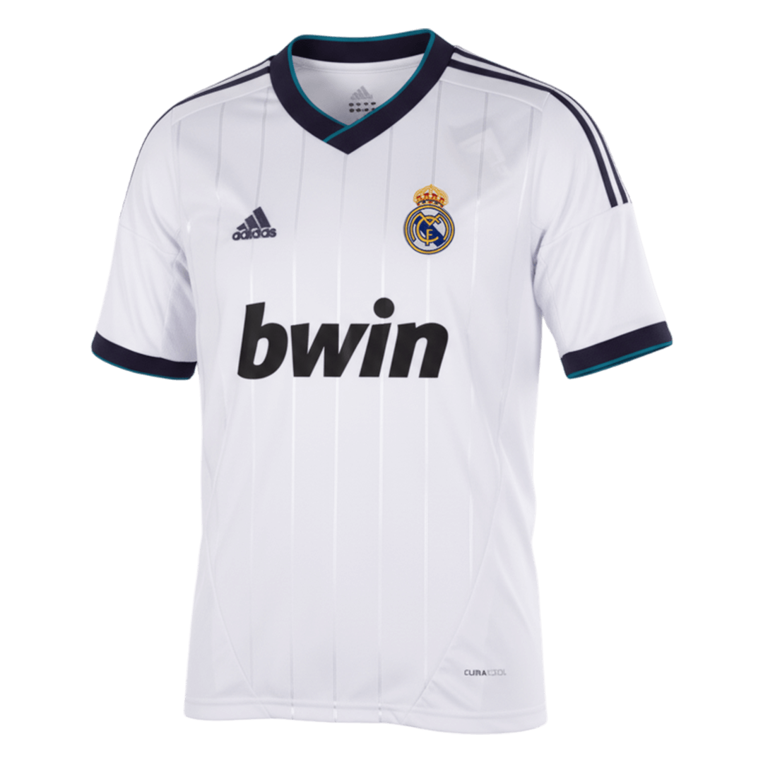 Retro Real Madrid Domicile Maillot 2012/13 Blanc