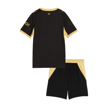 Manchester City Extérieur Maillot Kit 2026/27 Enfant Noir