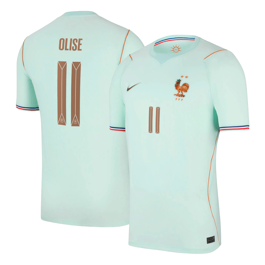 OLISE #11 Frankrijk Uit Thuisshirt - Wereldkampioenschap 2026 Blauw
