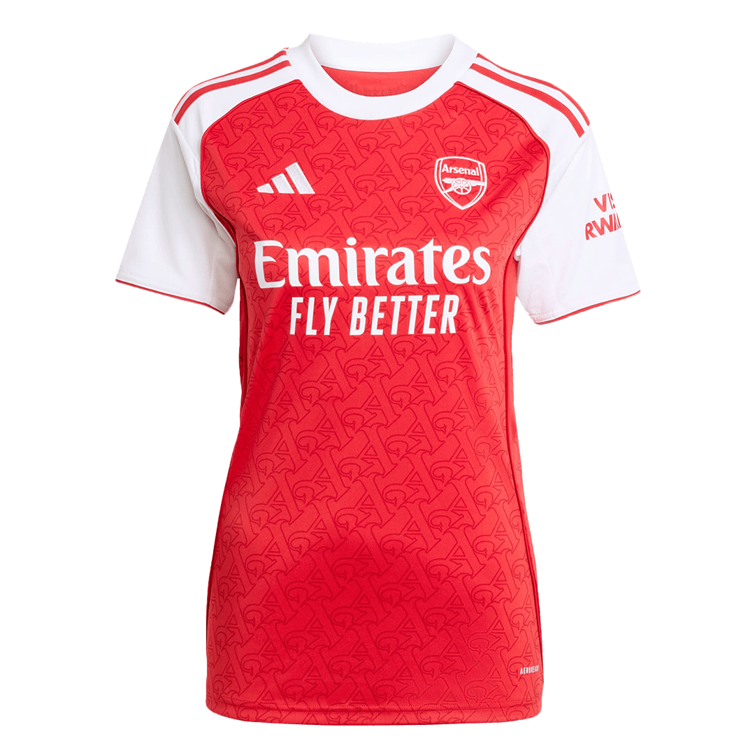 Arsenal Thuisshirt Dames 2025/26 Rood