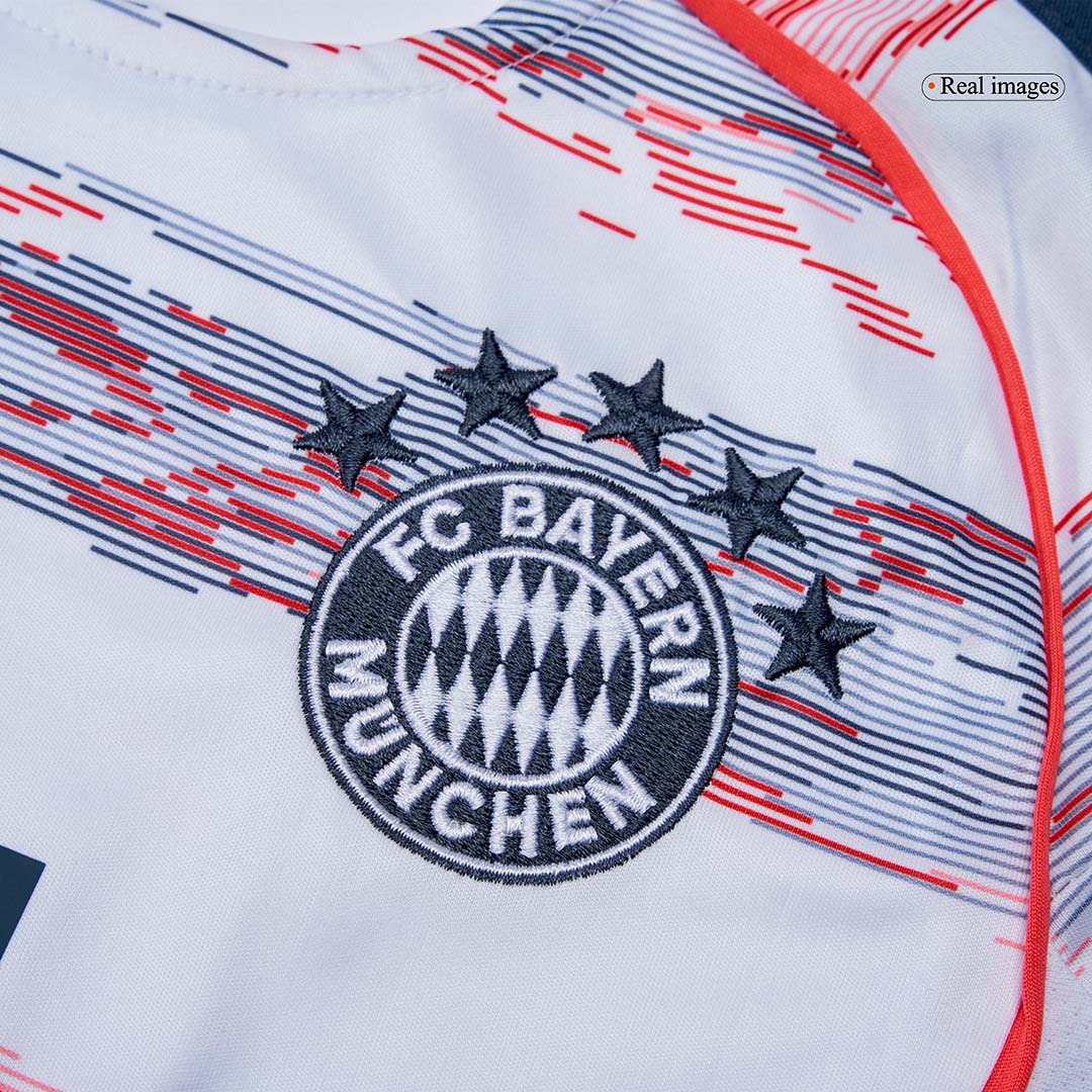 Munich Extérieur Maillot Kit 2025/26 Enfant Blanc