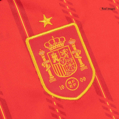Espagne Domicile Maillot Kit - Coupe du Monde 2026 Enfant Rouge
